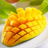 广西特产 桂七芒果10斤装(净重9斤 单果200-500g)包邮  果香迷人 汁多肉厚果园直供