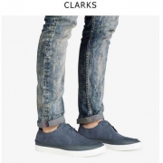 限8.5码，18年夏款 Clarks 其乐 Kessell Craft 男士真皮休闲鞋 Prime会员免费直邮含税