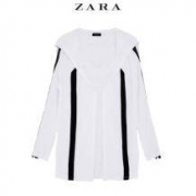 ZARA 垂性拉链飞行员夹克式外套