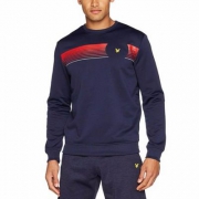 限S码，Lyle&Scott 苏格兰金鹰 男士圆领印花休闲卫衣 prime会员免费直邮