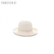 Forever21 宽檐草编圆顶礼帽渔夫帽女 00153167