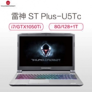THUNDEROBOT 雷神ST Plus明星版15.6英寸轻薄游戏本手提笔记本电脑（i7-7700HQ GTX1050Ti 128GB+1TB）