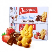 雅乐可 JACQUET 小兔型蛋糕 140g*3盒