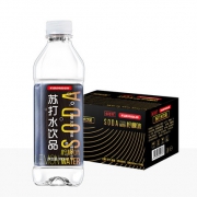 快活林 柠檬味苏打水 无糖无气弱碱性 360ml*24瓶