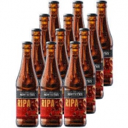 Monteiths 蒙塔斯 RIPA 热情艾尔精酿啤酒 330ml*12支 *2件