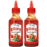 白菜！玖零小铺 番茄酱挤压瓶装 280g*2瓶