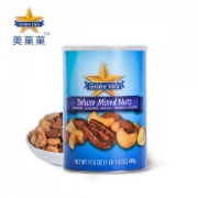 美菓菓 淡盐混合坚果仁 496g/罐