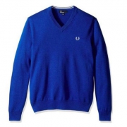 限XS码，Fred Perry 弗莱德·派瑞 男士经典纯棉针织衫 Prime会员免费直邮含税