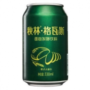 秋林 格瓦斯 面包发酵饮料 330ml*24罐  *2件