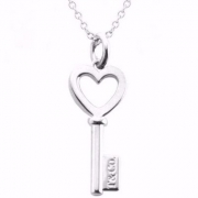 TIFFANY & Co 35483853 时尚钥匙吊坠项链 Prime会员免费直邮含税