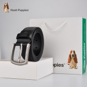 Hush Puppies 暇步士 男士双色头层牛皮皮带