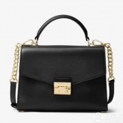 Michael Kors 女士Sloan皮质锁头单肩斜挎手提包中号30F7GSLS2L 两色