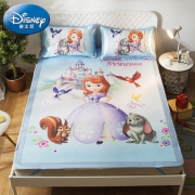 Disney 迪士尼 卡通冰丝凉席三件套 多规格可选