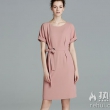 女士蝴蝶结系带连衣裙