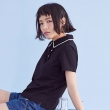 女士翻领修身短袖Polo衫