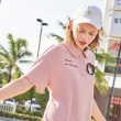 女士木耳边Polo裙