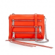 Rebecca Minkoff Mini 5 Zip挎包橘色款