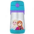 Thermos 膳魔师 FOOGO 真空隔热不锈钢吸管瓶，10 盎司 （约 0.3 升）