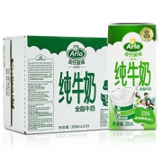 爱氏晨曦 全脂纯牛奶 200ml*24盒*2箱