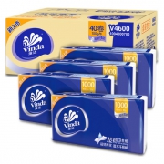 维达（Vinda） 超韧三层无芯卷纸 100g*40卷