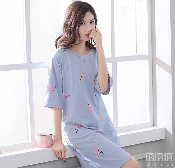北极绒女士睡裙