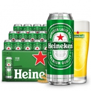 喜力（Heineken）啤酒 500ml*18听