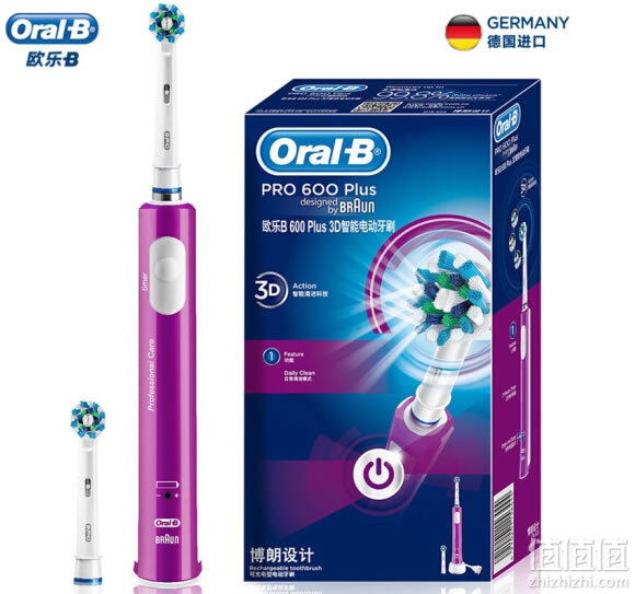 欧乐B Oralb Pro 600 Plus电动牙刷