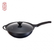 京造 轻量不粘无烟炒锅 32CM