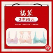 ELLE 1WF124-1 多款式女士文胸 3件