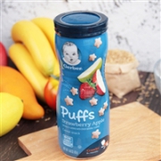 Gerber 嘉宝 Graduates Puffs 星星泡芙 草莓苹果味 42g