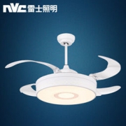 NVC 雷士照明 LED客厅灯  圆舞25W三挡调控无线遥控简欧Φ850*400mm