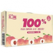 汇源青春版100 %桃复合果汁 1L*5瓶