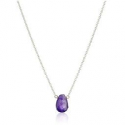 Dogeared Lasting Healing Gems 紫石英石 项链