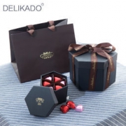 情人节创意礼物！比利时进口 Delikado 吉丽嘉多 夹心巧克力 208g