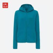 历史低价：UNUQLO 优衣库 AIRism 404086 女士运动开衫