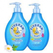 五羊 儿童 洗发沐浴套装（洗发精500ml+沐浴露500ml）