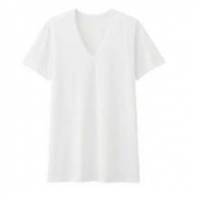 UNIQLO 优衣库 AIRism 191955 男士网眼V领T恤