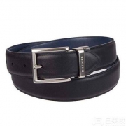 限44码，TOMMY HILFIGER 汤米希尔费格 男士真皮双面皮带  Prime会员凑单免费直邮含税