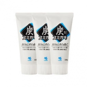KOBAYASHI 小林制药 炭美白牙膏 薄荷味 100克 三件装
