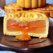 遂雅 广式流心奶黄 月饼 100g*2盒
