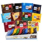 临期品： RitterSport 瑞特斯波德 榛仁浆夹心巧克力 100g *3件