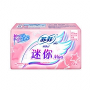 苏菲  弹力贴身日用卫生巾 175mm 14片