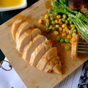欣灵 健身鸡胸肉 高蛋白 代餐增肌150g*8袋 0添加剂