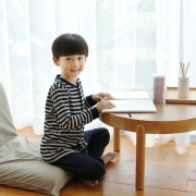 网易严选  日式儿童家居服套装 2色