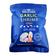 网红爆款！超级好吃！韩国进口趣莱福蒜味虾片240g