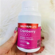 新西兰原装进口，Nutralife 纽乐 蔓越莓胶囊精华50000mg*100粒