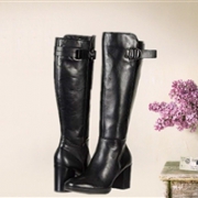 ECCO 爱步 Shape 55 Chalet Tall Boot 女士长筒靴