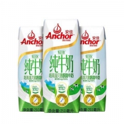 Anchor 安佳 轻欣脱脂牛奶 250ml*24盒 *4件