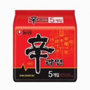 老友回归：农心 韩式辛拉面 120g*5袋