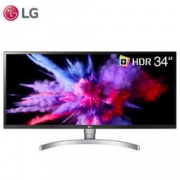 30日0点： LG 34WK650-W 34英寸 IPS显示器（2560x1080、HDR 10、99%sRGB、FreeSync）